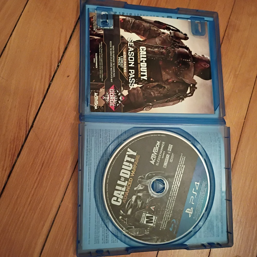 Call of Duty: Advanced Warfare for PS4 - Blue Case